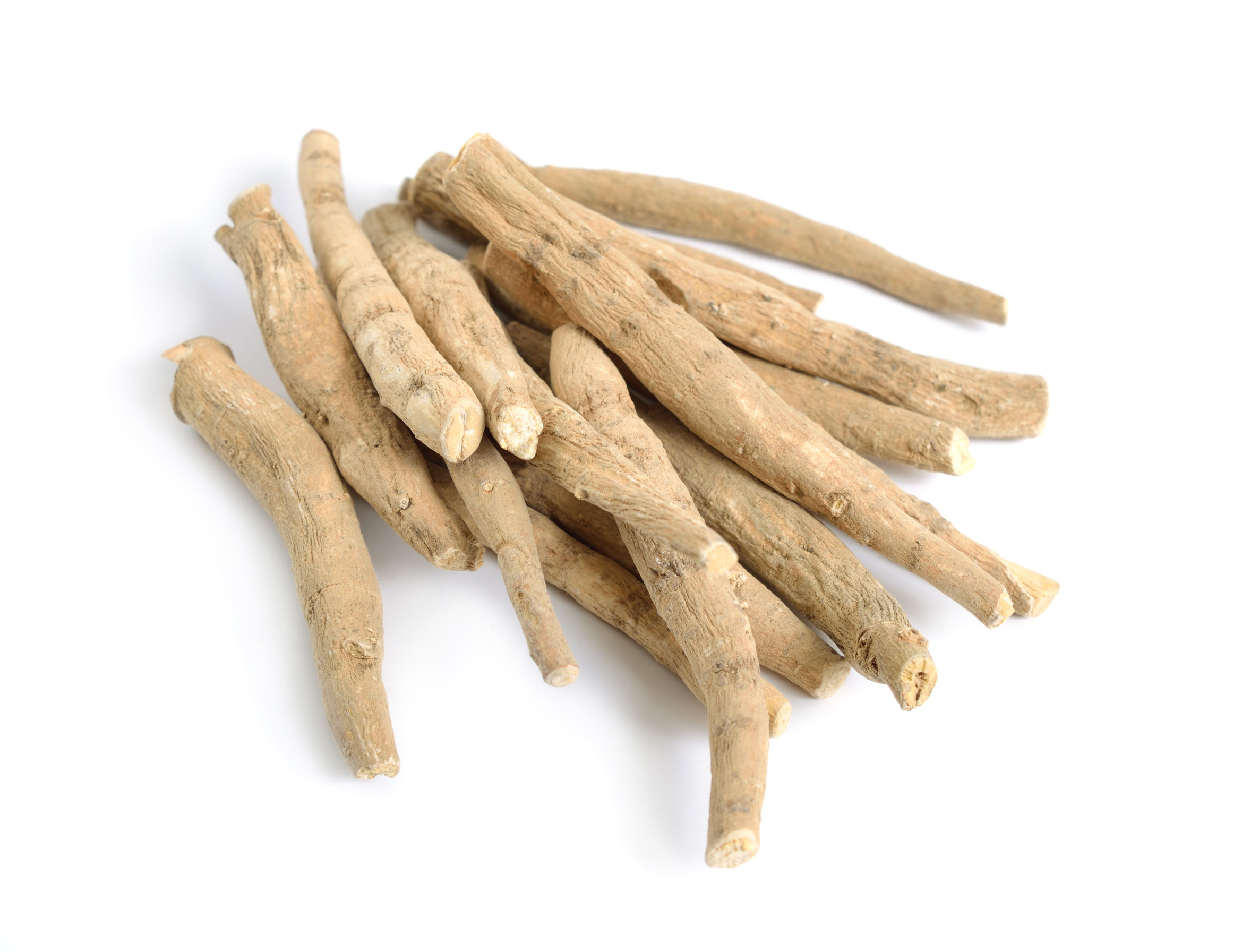 Ashwagandha root used in Kick Ass protein powders.